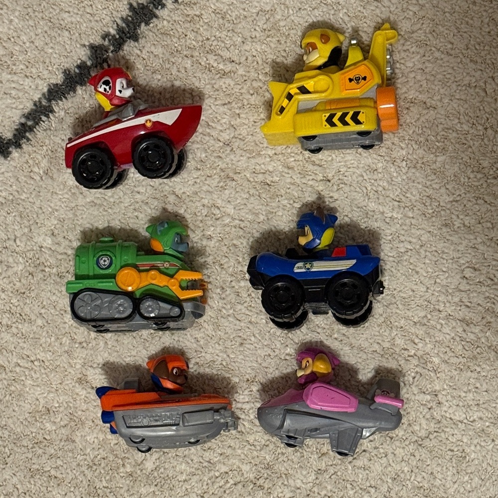 Paw Patrol Colorful Rescue Vehicles Set - Picture 2 of 2